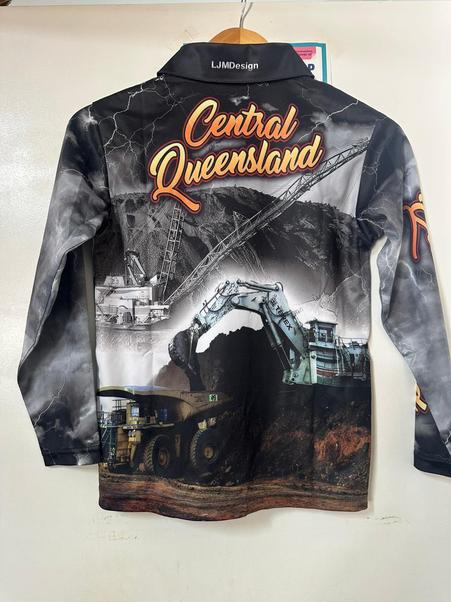TSP Fishing Shirt Long Sleeve Central Queensland - TheSquarePeg