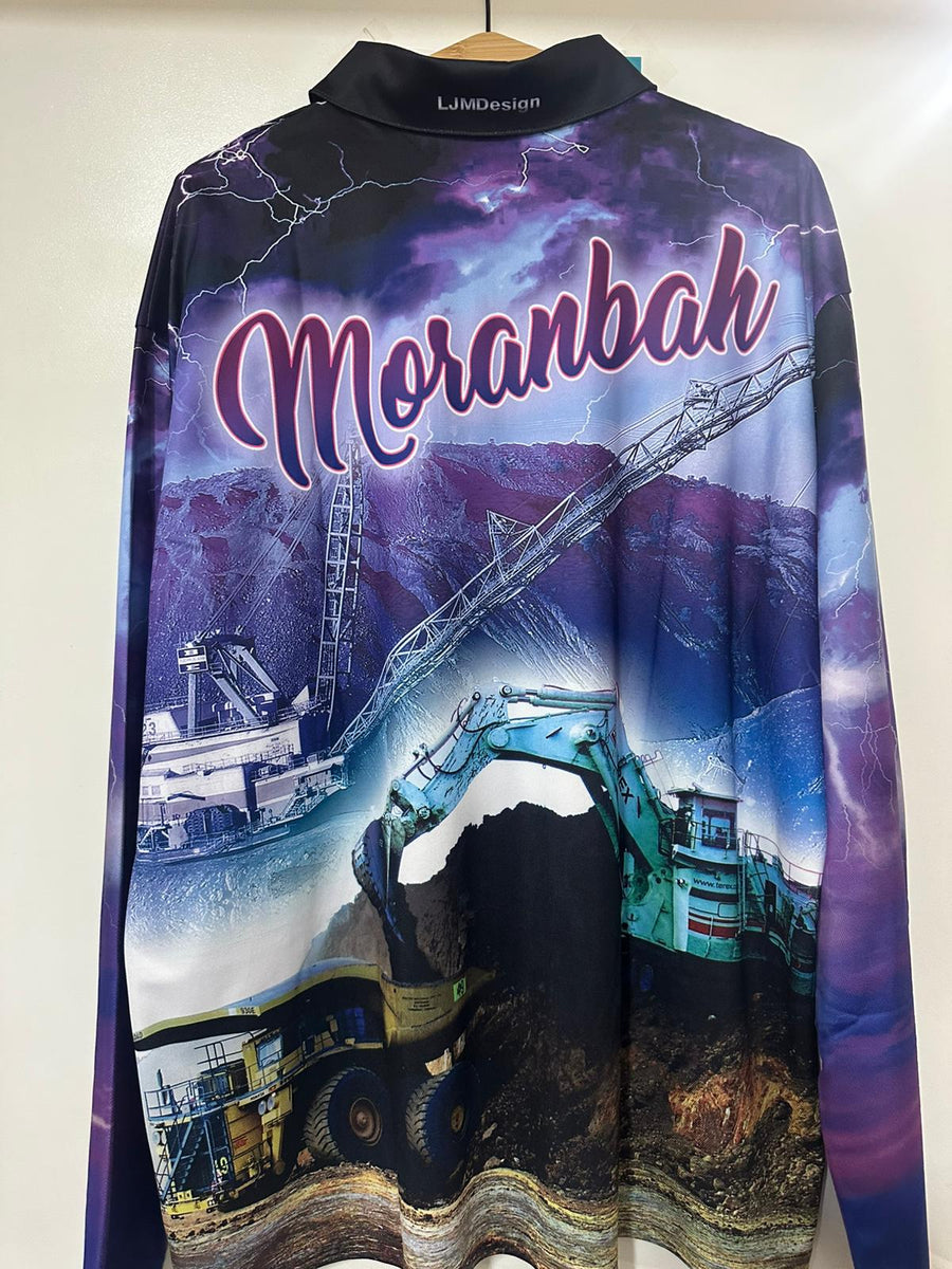 TSP Fishing Shirt Purple Long Sleeve - CQ - TheSquarePeg