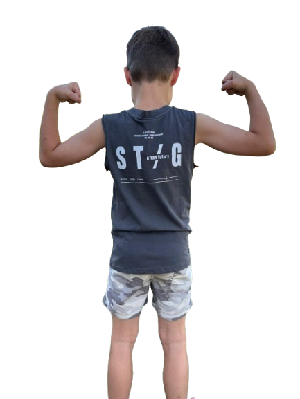 ST GOLIATH- KY MUSCLE- CHARCOAL