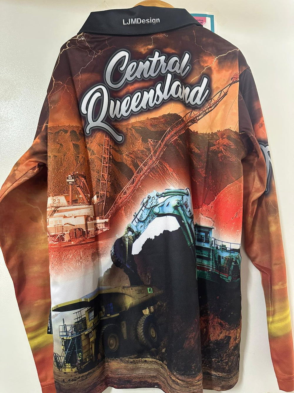 TSP Fishing Shirt Long Sleeve Central Queensland - TheSquarePeg