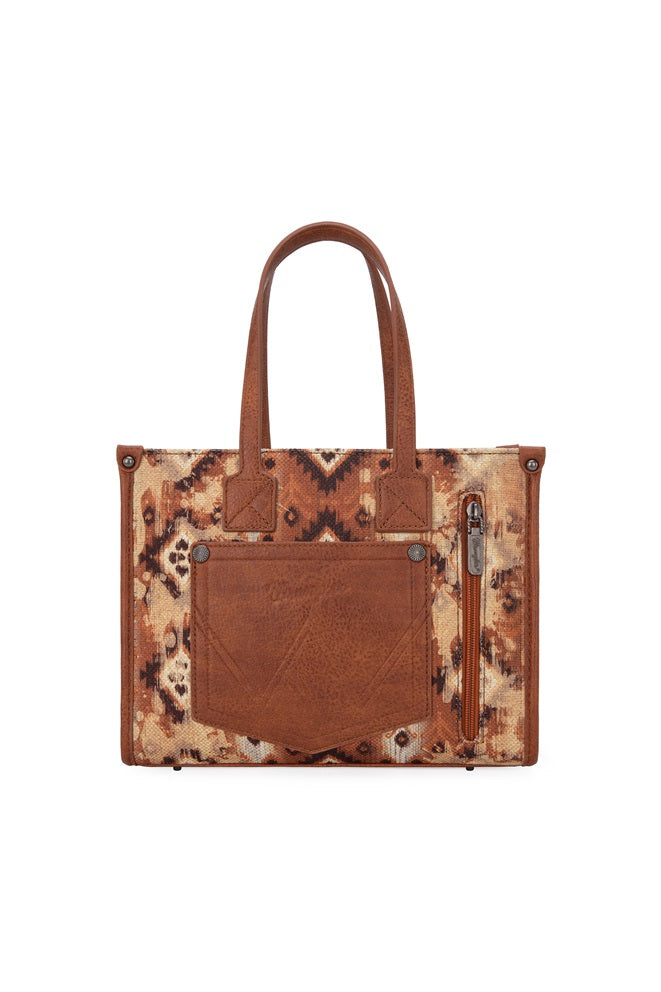 Wrangler Aztec Crossbody Tote Bag