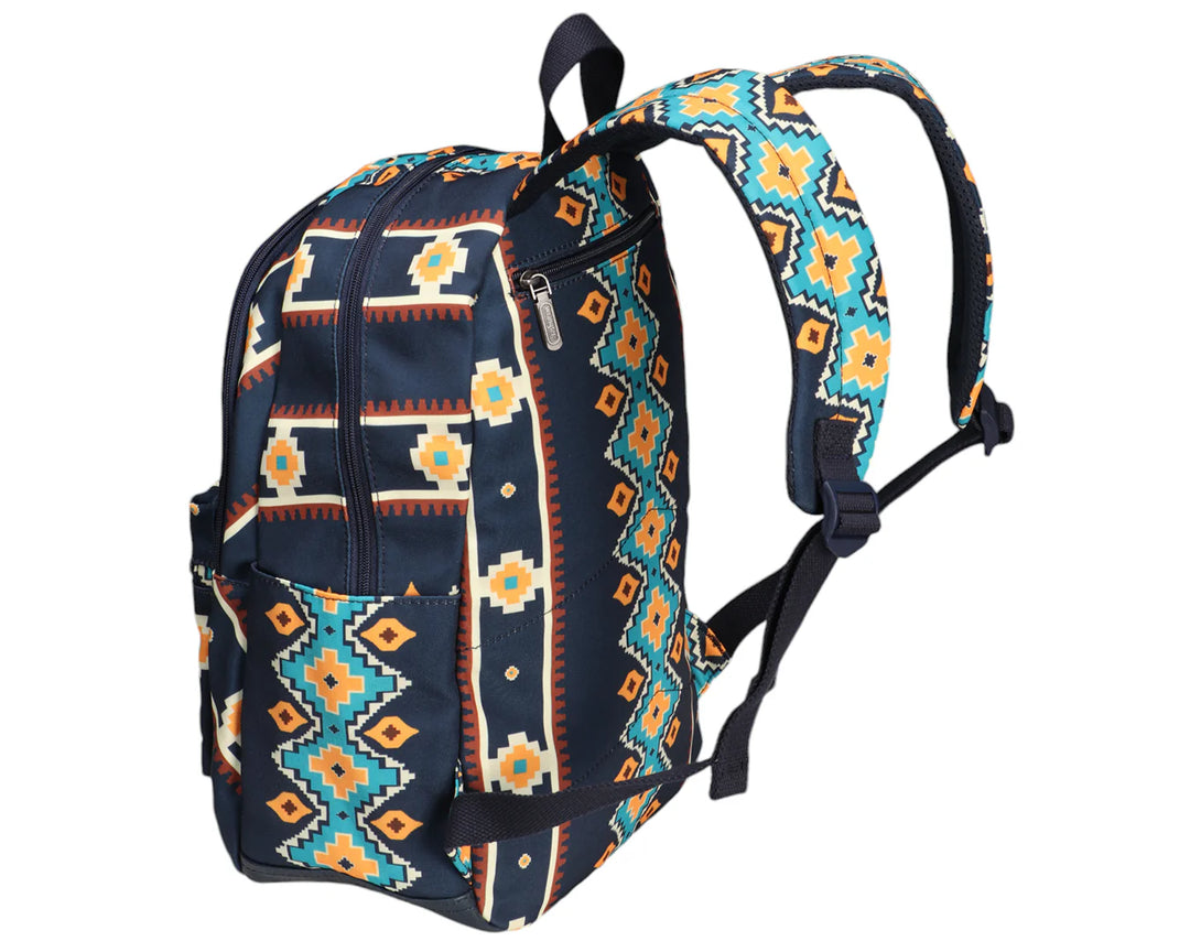 Wrangler SouthWestern Canvas Backpack Natural