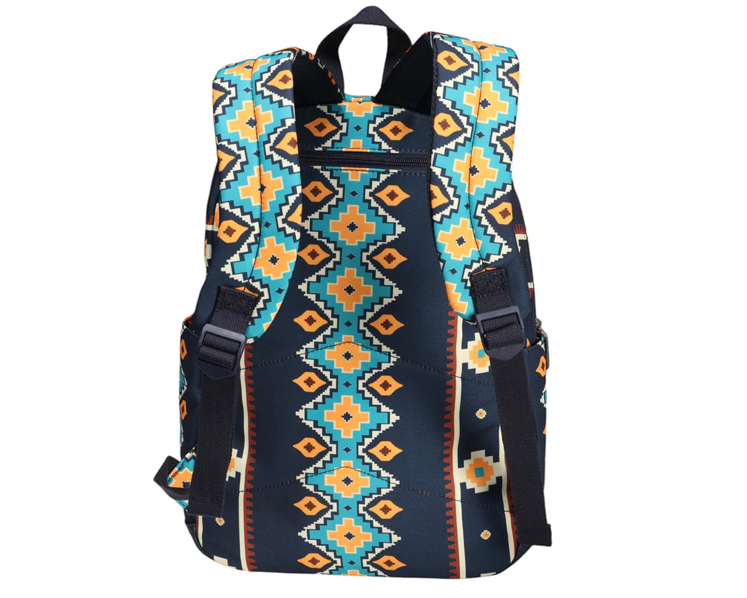 Wrangler SouthWestern Canvas Backpack Natural