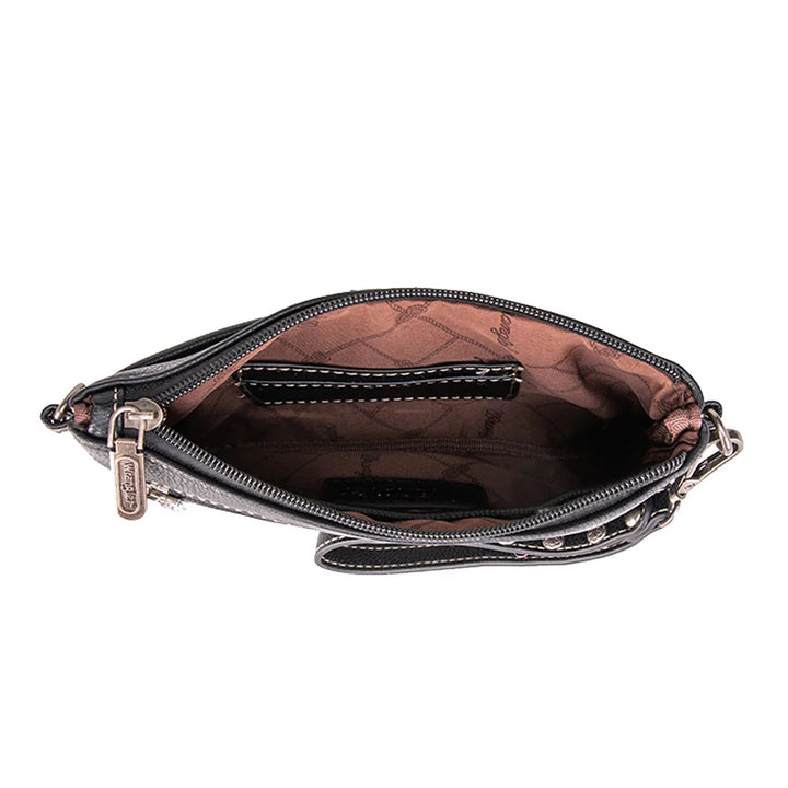 Wrangler Aztec Clutch Bag Black/Multi