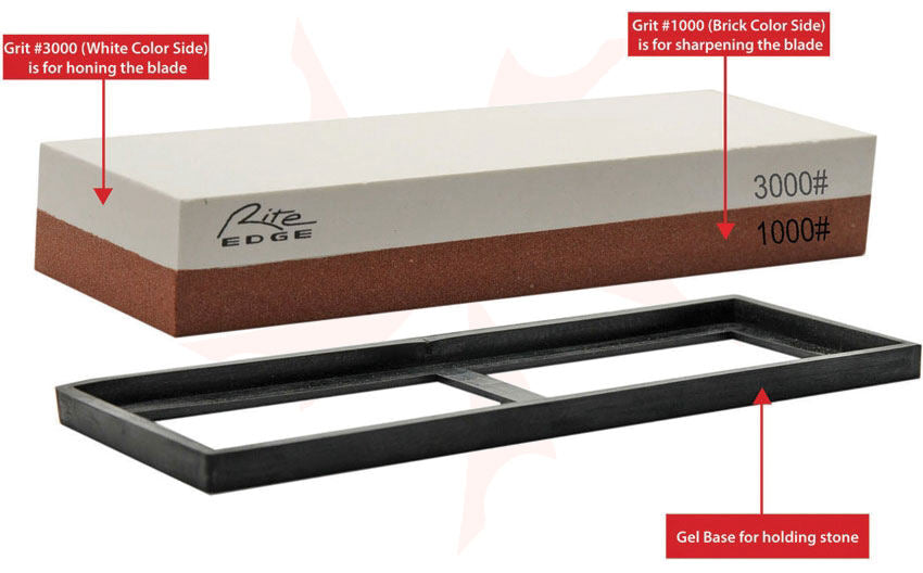 Stone Combination 1000/3000 Grit + Base