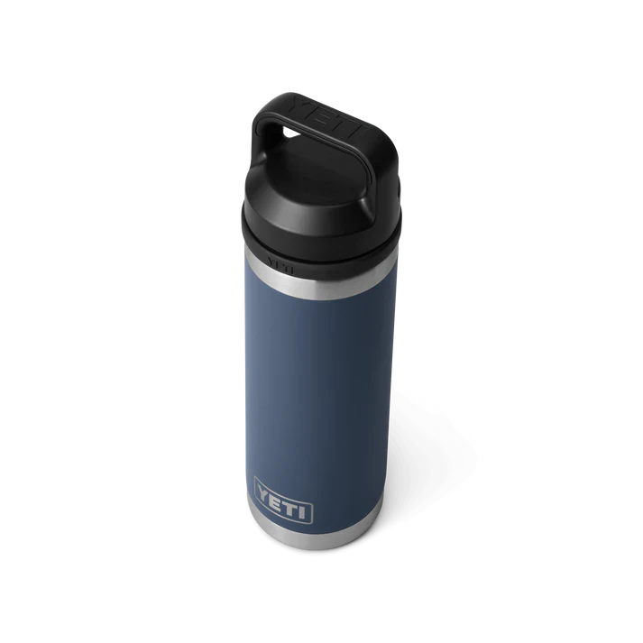 Yeti Rambler 18oz Bottle Chug Navy - TheSquarePeg