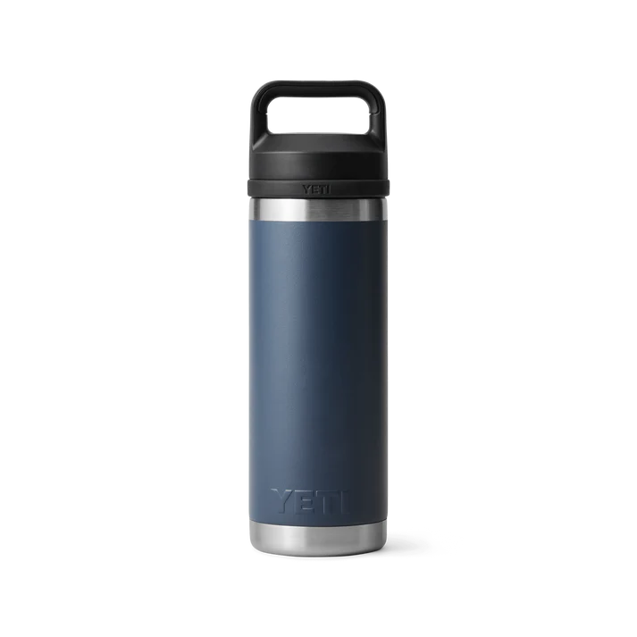 Yeti Rambler 18oz Bottle Chug Navy - TheSquarePeg