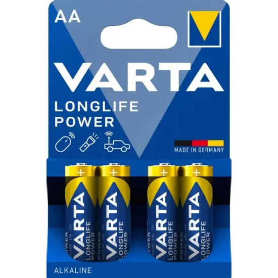 Bun AA Varta 4pk Batteries