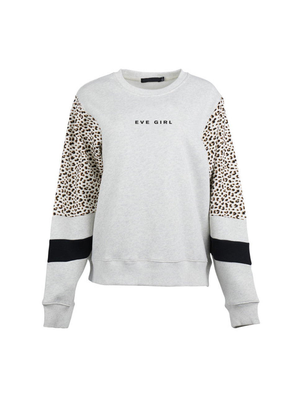 Eve Girl Anderson Panel LS Tee Oatmeal