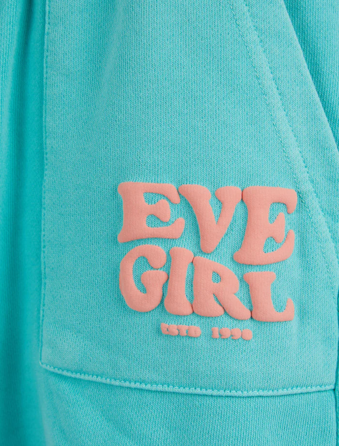 Eve Girl Aths Fleece Short Blue