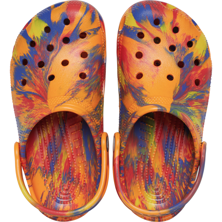 Crocs Toddler Classic Marbled Clog