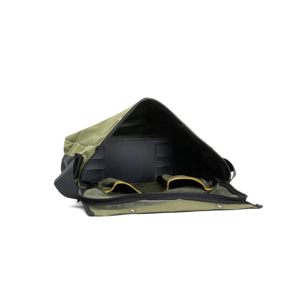 RX Small Canvas Crib Bag - Green - TheSquarePeg