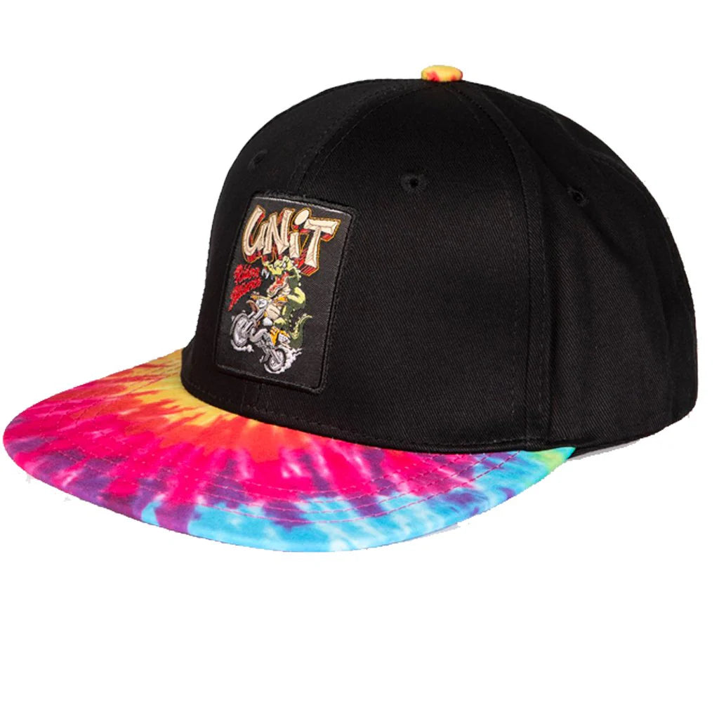 UNIT- KIDS CROCKO FLAT PEAK CAP
