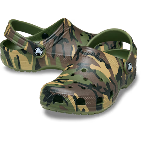 Crocs Toddler Classic Camouflage Clog
