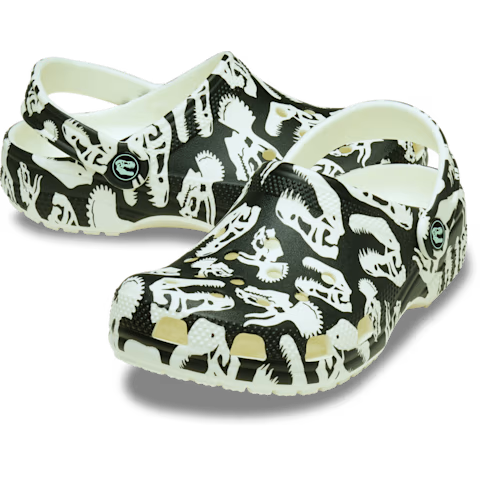 Crocs Toddler Classic Glow Dino Clog