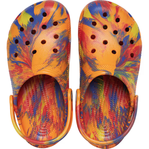 Crocs Kids Classic Marbled Clog