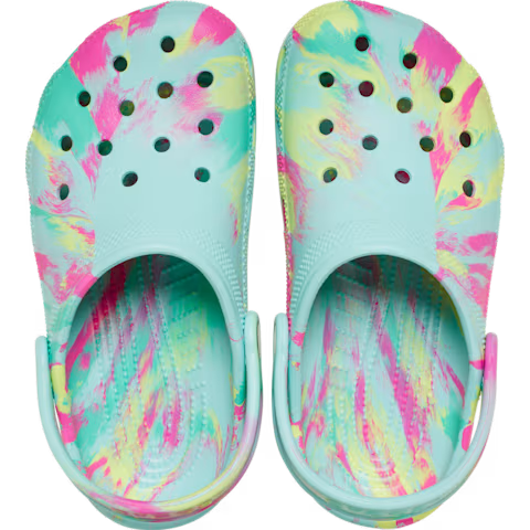 Crocs Kids Classic Marbled Clog