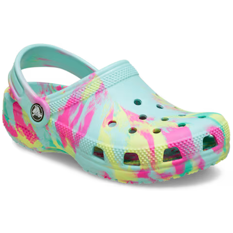 Crocs Kids Classic Marbled Clog