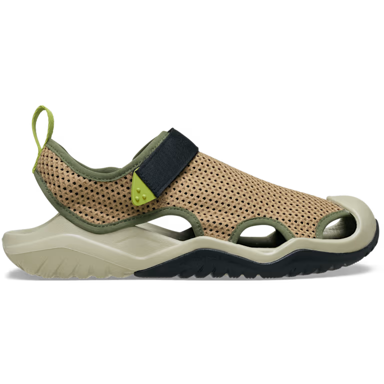 Crocs Mens Swiftwater Mesh Deck Sandal
