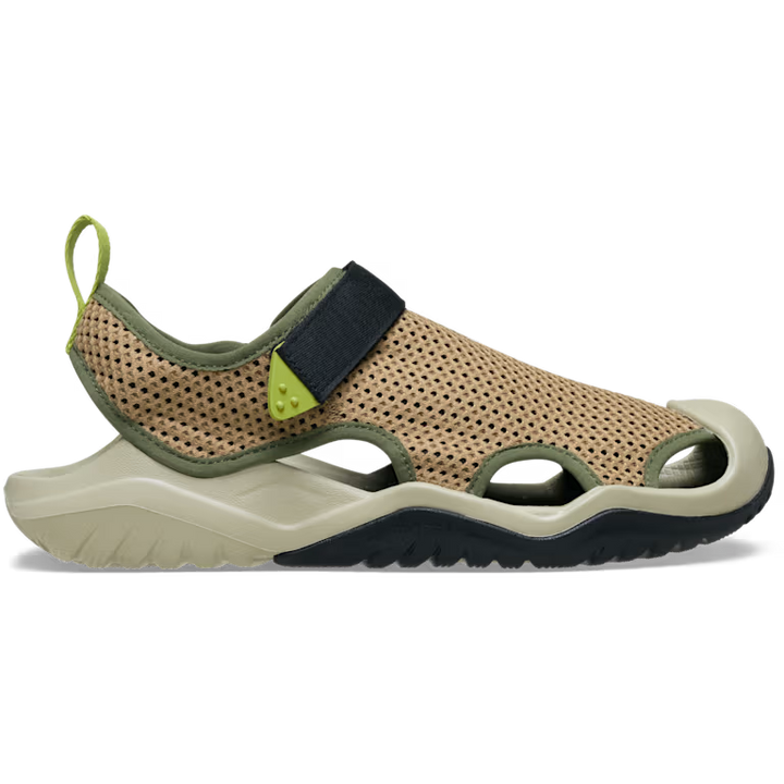 Crocs Mens Swiftwater Mesh Deck Sandal