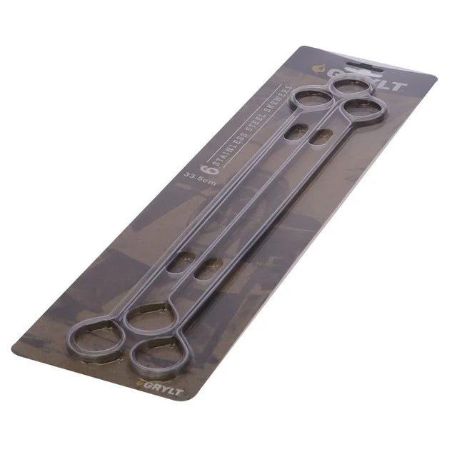 Grylt Stainless Steel Skewers, pack of 6