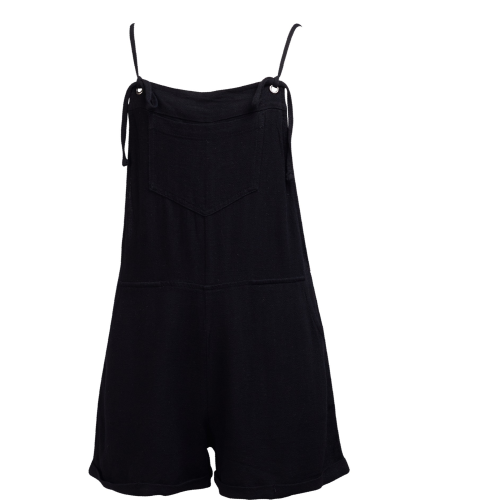 EVE GIRL- ALLY PLAYSUIT- BLACK