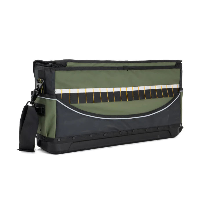 Rugged Xtreme Deluxe Tool Bag Canvas Med Green/Black - TheSquarePeg