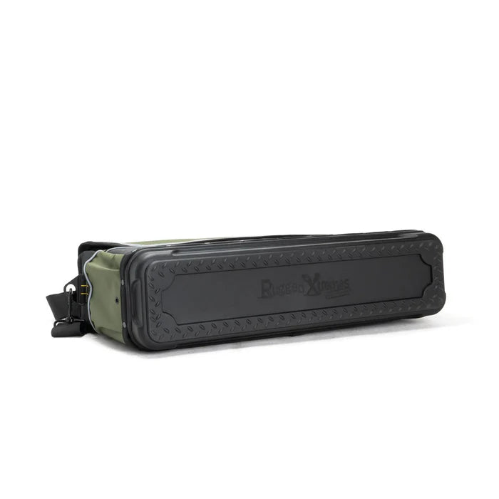 Rugged Xtreme Deluxe Tool Bag Canvas Med Green/Black - TheSquarePeg