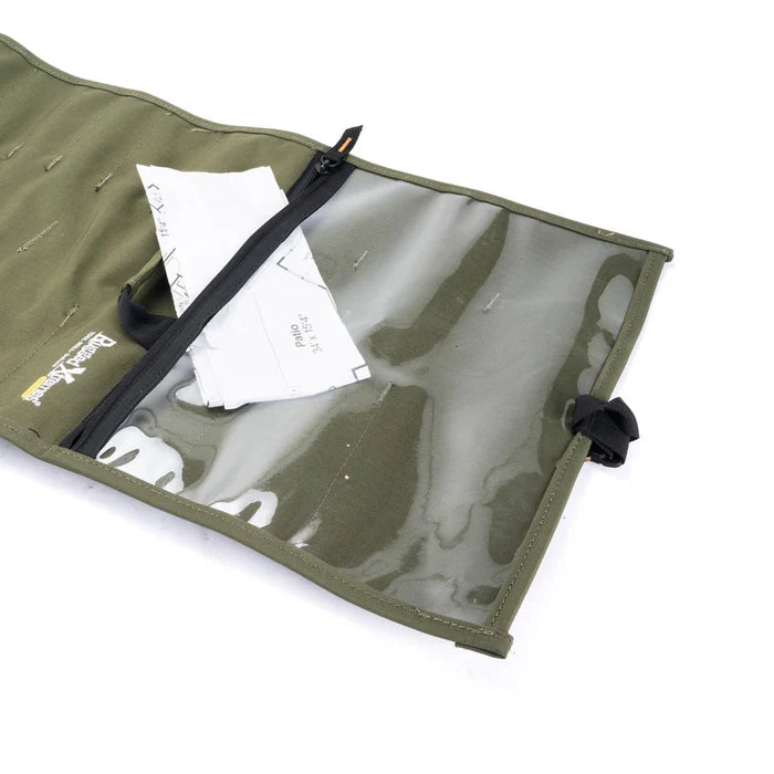 Rugged Xtreme Delux Tool Roll Canvas Green/Black - TheSquarePeg