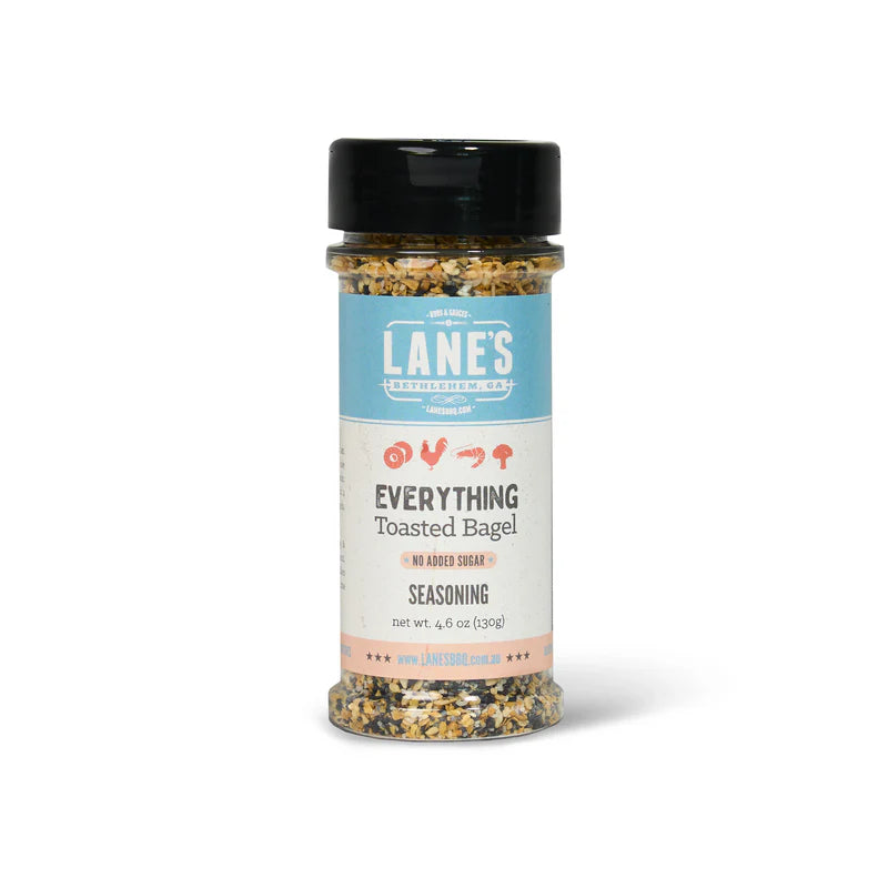 Lane's BBQ Everything Toasted Bagel Small - TheSquarePeg