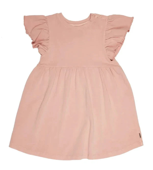 ANIMAL CRACKERS- FRILL DRESS- PINK