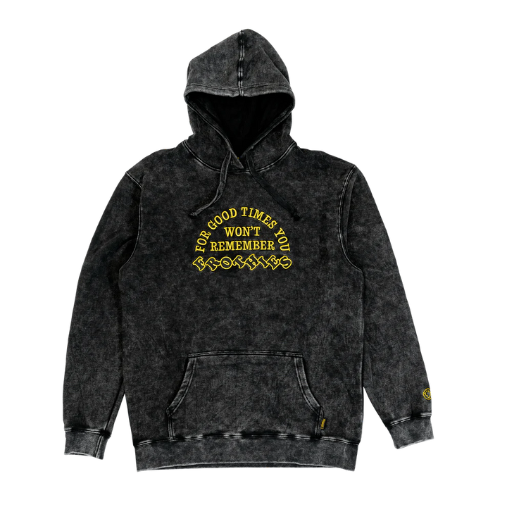 AB Good Times Gym Fleece Hoodie Black