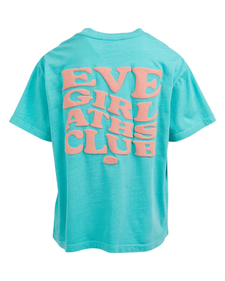 Eve Girl Aths Tee Teal