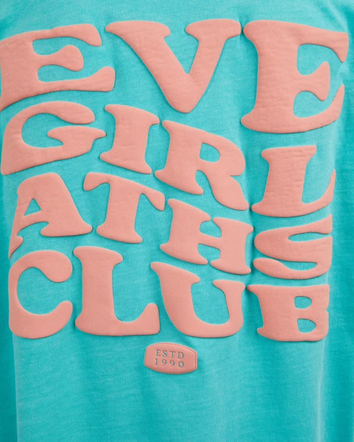 Eve Girl Aths Tee Teal