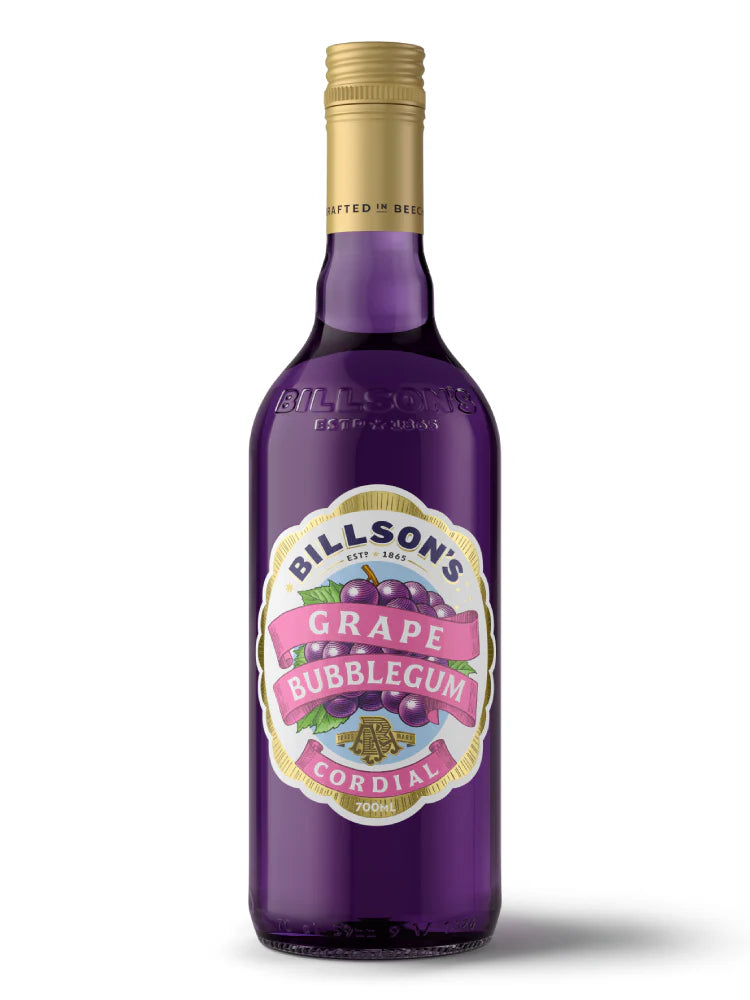 BC Billsons Cordial - Grape Bubblegum