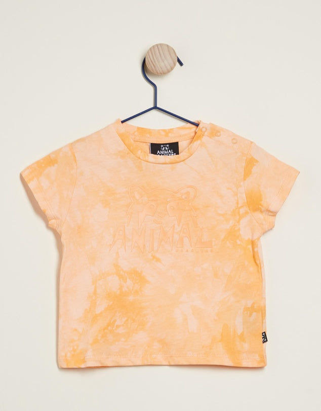 Animal Crackers Calming Tee Melon Baby