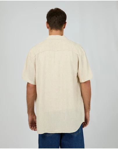 Silent Theory Textured Linen SS Shirt