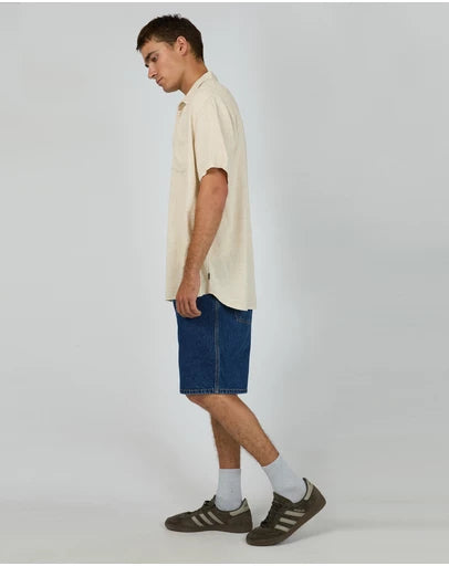 Silent Theory Textured Linen SS Shirt