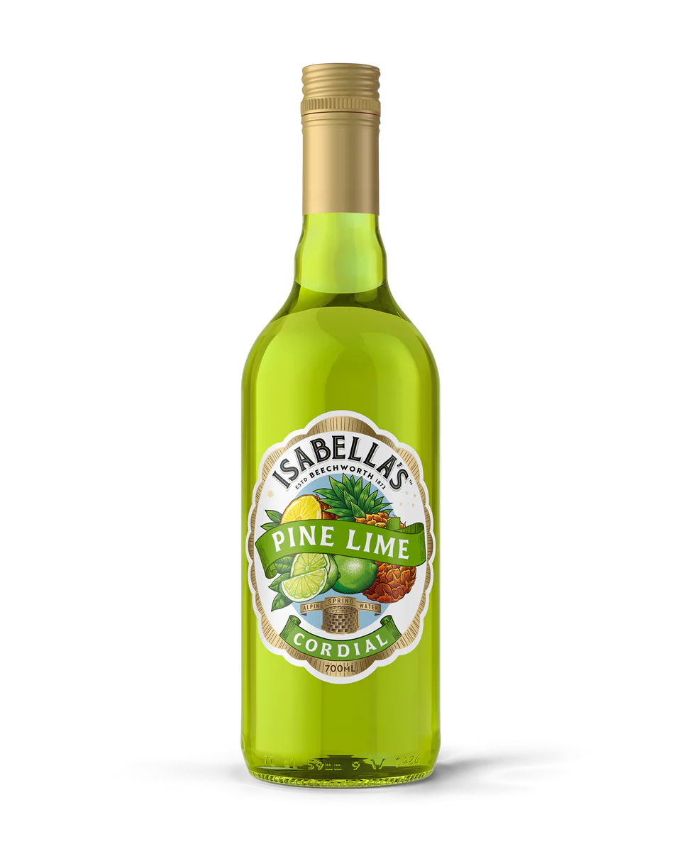 Isabellas Pine Lime Cordial