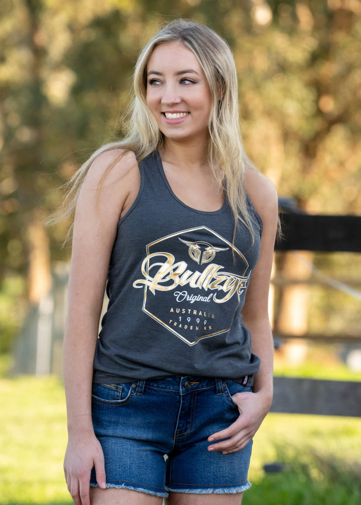 Bullzye Womens Hex Singlet