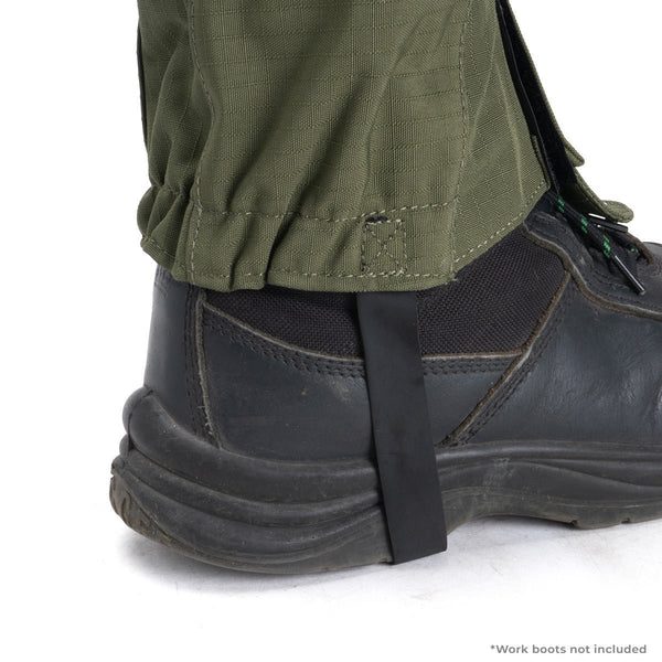 RX Snake Gaiters Long Green - TheSquarePeg