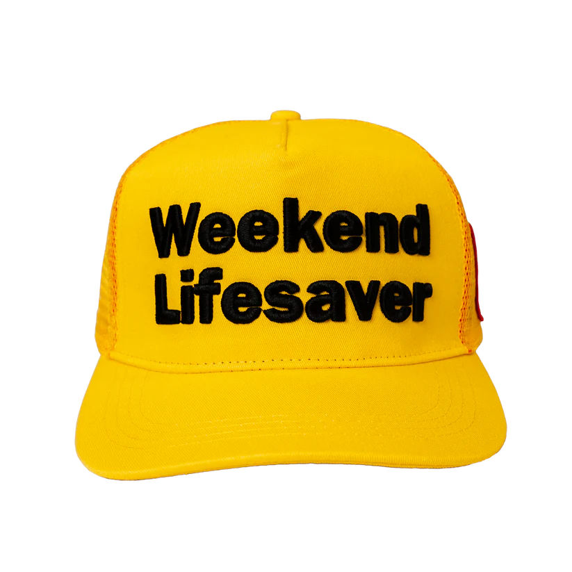 Milton Mango Weekend Lifesaver Trucker Hat