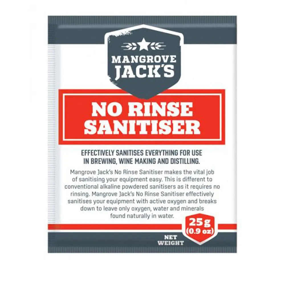 No Rinse Sanitiser 25g Sachet