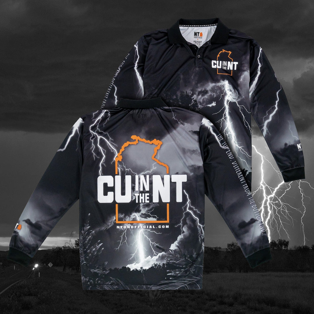 CU in the NT Monsoon Black Fishing Jersey
