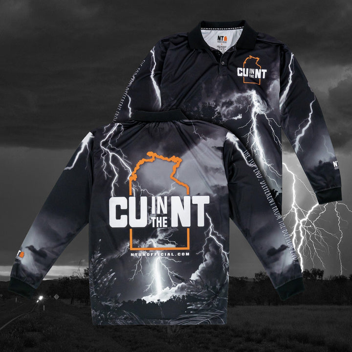 CU in the NT Monsoon Black Fishing Jersey