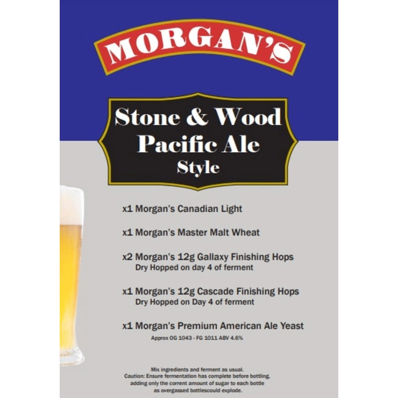 Morgans Recipe-Stone Wood style