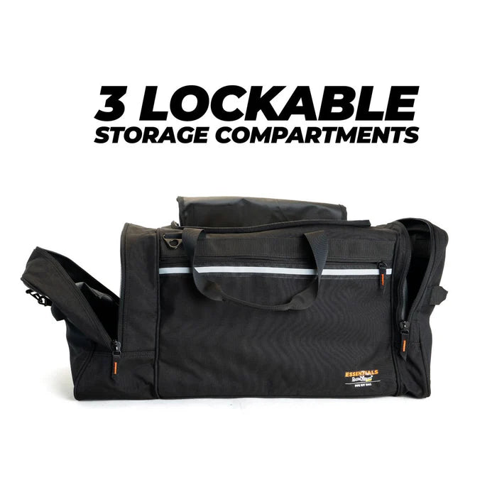 Rugged Xtreme Essentials PPE Kit Bag - Canvas - Black - TheSquarePeg