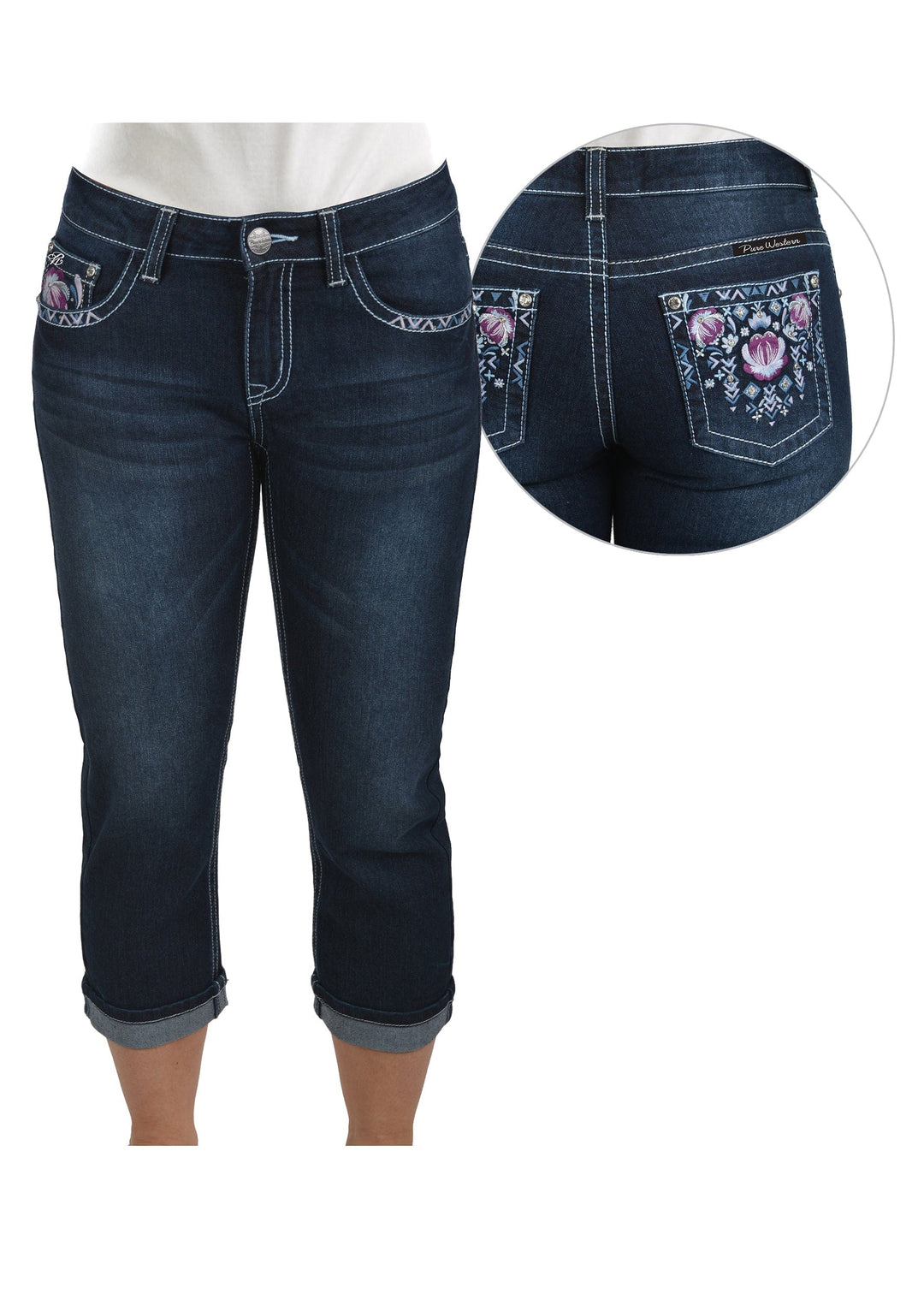 Pure Western Leah Capri L 20