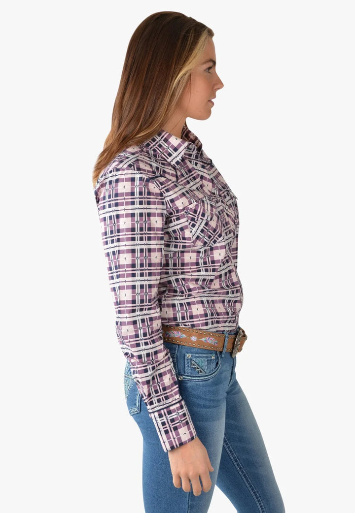 Pure Western Womens Victoria L/S Shirt