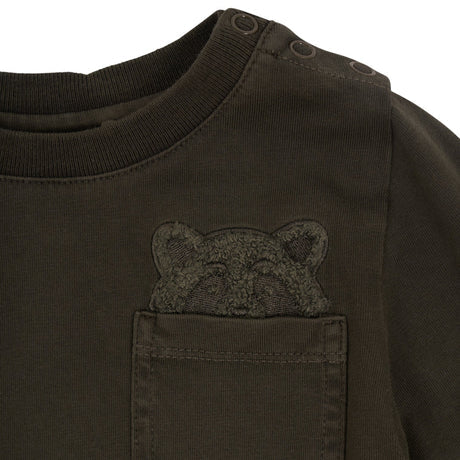 Animal Crackers Raffael LS Tee Khaki Baby
